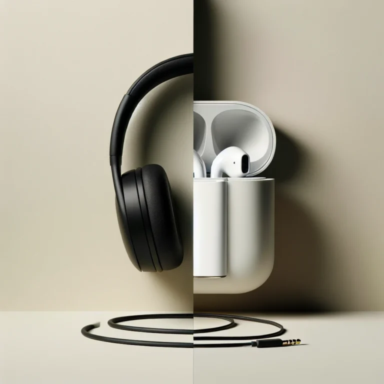 ¿Cuál es la diferencia entre auriculares con cable e inalámbricos?