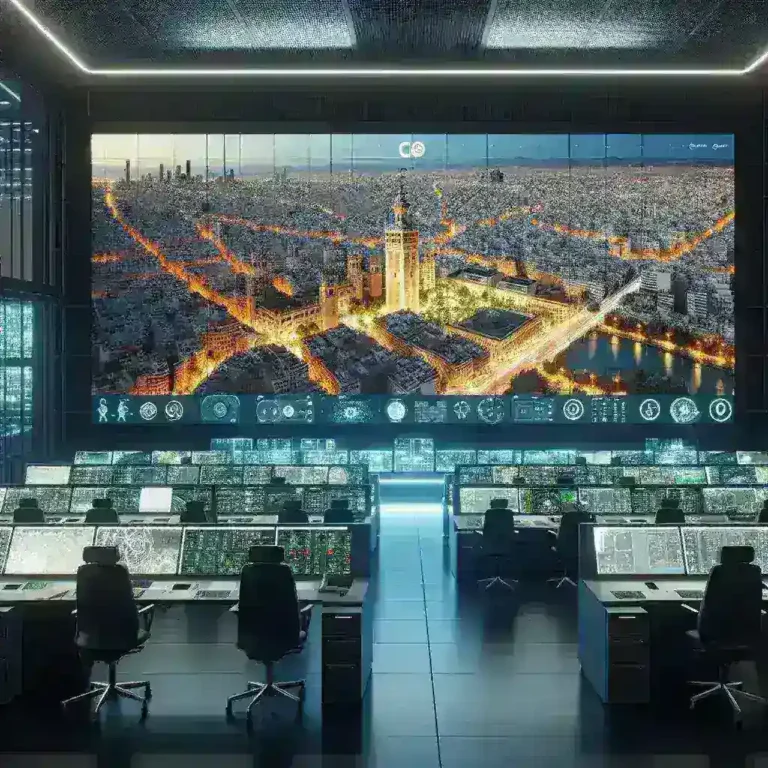 Sevilla estrena primer centro de control urbano con gemelo digital en tiempo real