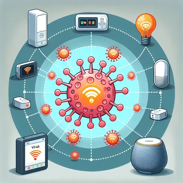 ¿Cómo se propagan los virus a través de dispositivos domésticos inteligentes?